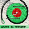 Synthetic Winch Rope, 3/8'' x 60ft 19,854LBS Synthetic Winch Line