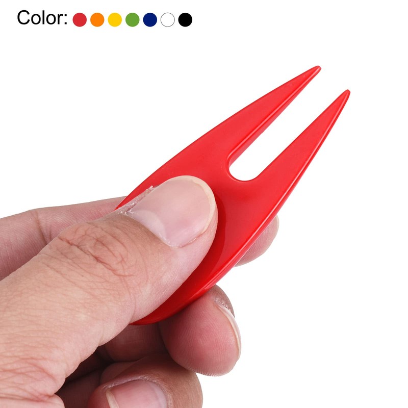 PATIKIL Golf Divot Tool, 10 Pack Plastic Golf Repair Tool