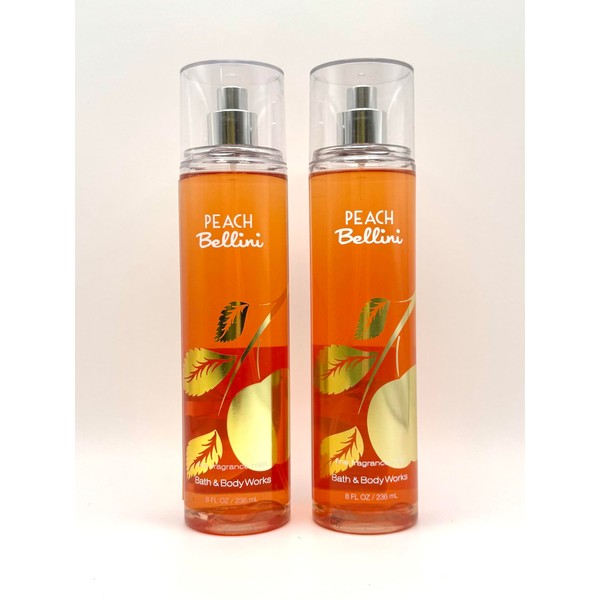 Bath and Body Work Peach Bellini Fragrance Mist, 8 FL
