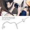5pcs Sound Amplifier Tubes Single Layer Eartips Replacement Accessory Reduce