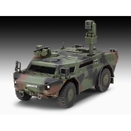 Revell Model Building I Model Set Scout Truck Fennek I Scale 1:72 I 90 Pieces I Craft Set from 12 Years I Detailed Model
