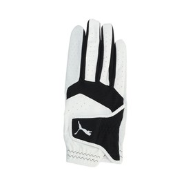 Puma Golf Phantom Leather Gloves (Right Hand), Men's, Bright White, Black, 22, bright white/PUMA black