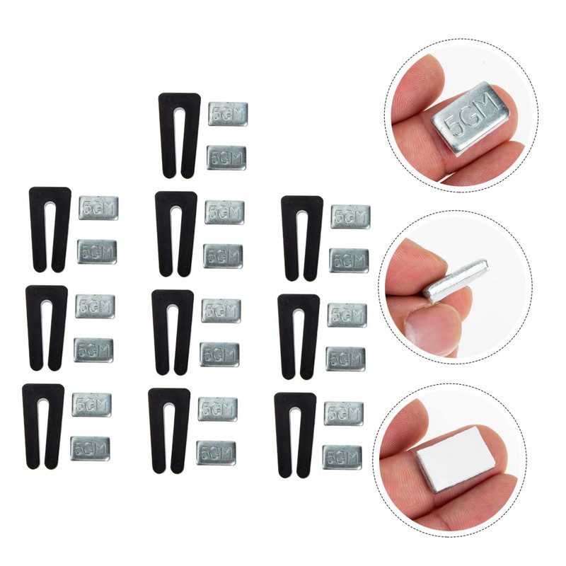 Uonlytech 10 Sets Fan Balancer Gram Weights Ceiling Fan Balancing