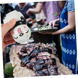 SHOWERORO Small Pepper Shaker Kitchen Salt Jar Ceramic Seasoning Bottle Cute Salt Condiment Jar