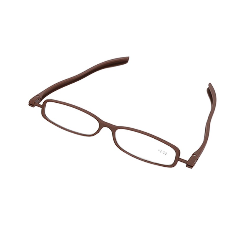 Reading Glasses 360 Degree Foldable Legs Lightweight Presbyopic Eyeglasses for