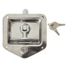 Buyers Products Company Silver Universal Fit Stainless Steel Lock Latch