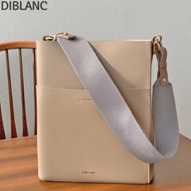 DIBLANC Airy Shoulder Crossbag 1ea, Color:Tan brown
