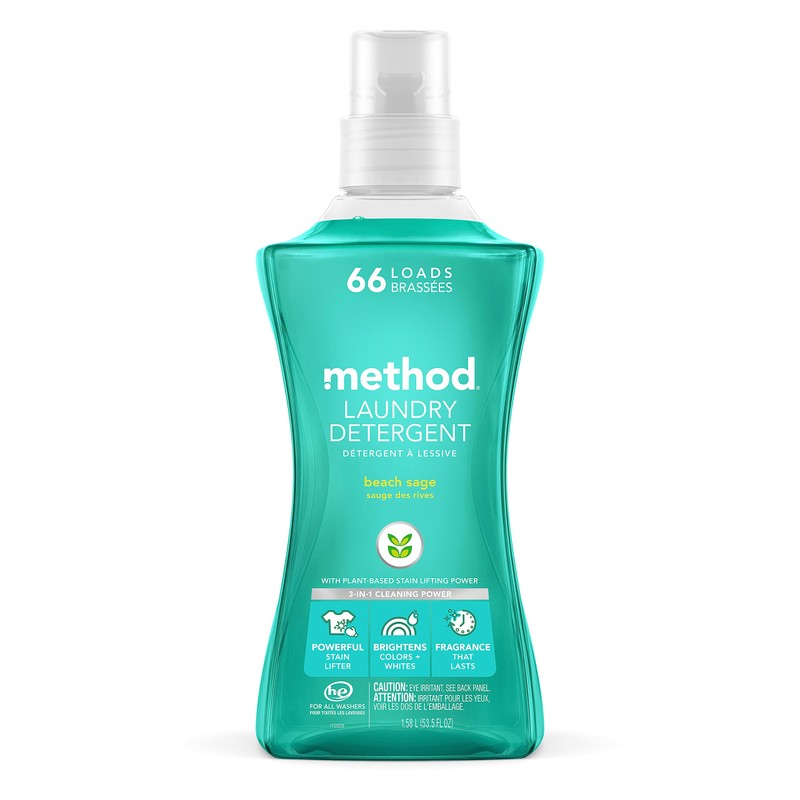 Method Laundry Variety Pack Laundry Detergent, fabric Softener 53.5 Fl