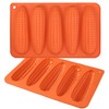 webake Juego de 2 moldes de silicona para pan de