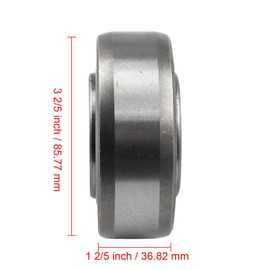 Neeseelily W208PPB12 Steel Heavy Duty Disc Harrow Bearing Square DS208TT12 1-1/8" Square Bore Agricultural Bearing Replaces 4AS08-1-1/8