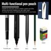 Modixun 4 Pack Notebook Pen Holder Zipper Journal Pen Holder