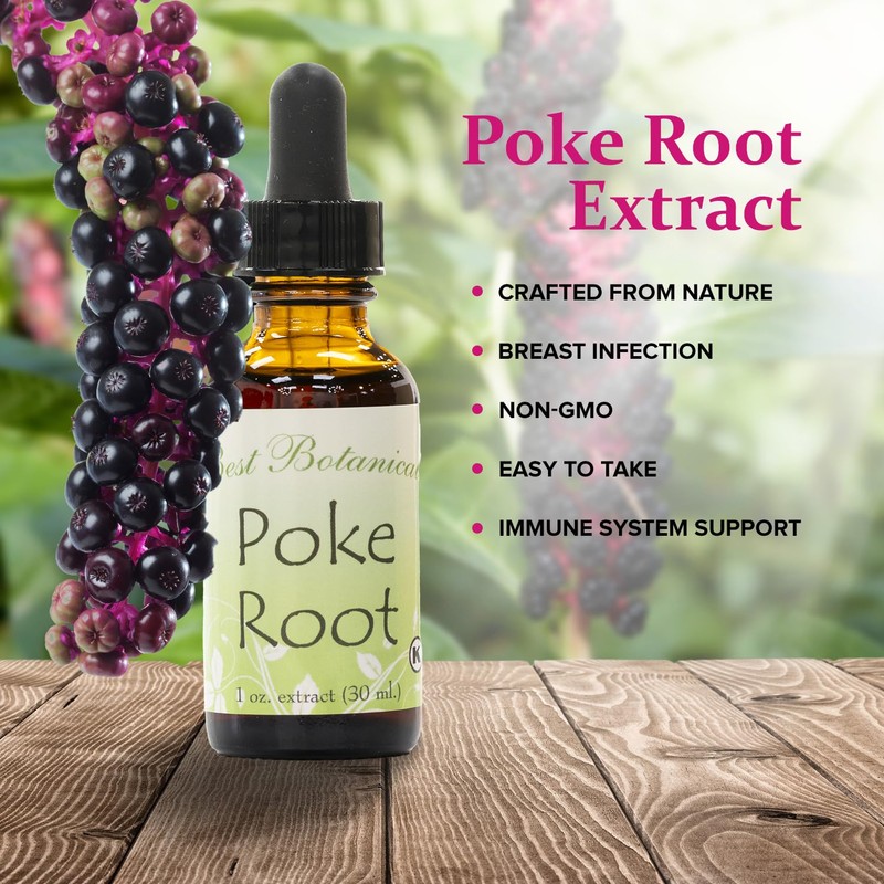 Best Botanicals Poke Root Extract 1 oz.
