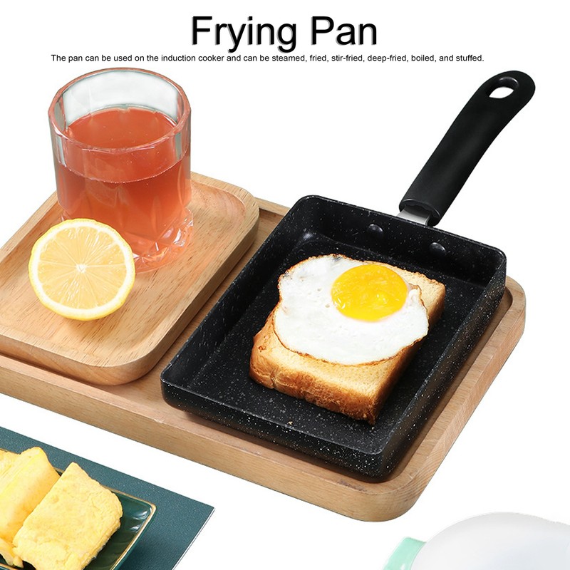 Quadrate Tamagoyaki Pan NonStick Frying Pan Fried Egg Sandwich Crepe