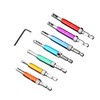 7pcs HSS Door Self-centering Hinge Drill Bit Set Hinge Tapper