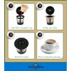 300 Paper Coffee Single-Use Filters, Brown, All-Natural & Unbleached for