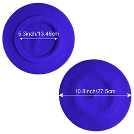 choyaxo French Beret Hats Solid Classic Beret Hats for Women Girls