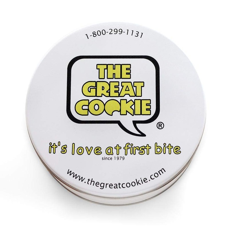 The Great Cookie Cookie Tin Gift with 2lbs of cookies