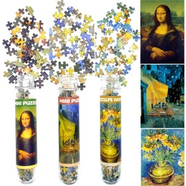 3 Pack Small Jigsaw Puzzles for Adults Challenging Puzzle Mini Jigsaw Puzzles for Adults 150 Pieces Puzzles 6 x 4 Inches