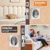 Lipshome Pocket Door Lock, Pocket Door Lock with Key, Pocket
