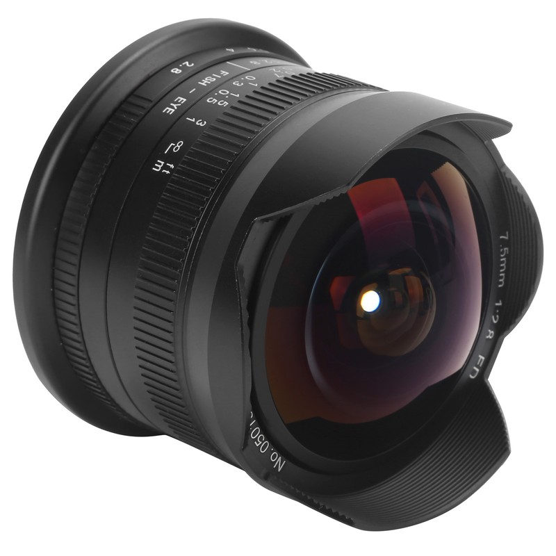 7Artisans 7.5mm F2.8 II Manual Focus Fisheye Lens for Sony