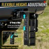 Adjustable Tow Hitch Fits 2.5" Receiver, Trailer Hitch with 12"