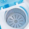 ZENY Compact lightweight Portable Washing Machine 10lbs Washer w/ Spin