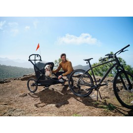 Baby Jogger City Prix Trailer Conversion Kit — Convert Your City Prix Jogging Stroller to Kid's Bike Trailer