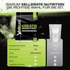 Xellerate Creatin Monohydrat Pulver 500g - 166 Anwendungen - Kreatin