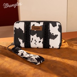 Montana West × Wrangler Wristlet Western Wallet Boho Aztec Credit Card Holder for Women
