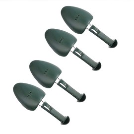 YY YEARCHY Shoe Tree for Men Shoe Stretcher Holder Shape Support for Men's Boots Adjustable Lightweight Plastic, Green, 2 Pairs