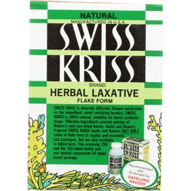 Modern Products Swiss Kriss Herbal Laxative Flake, 1.5 Ounce - 6 per case.