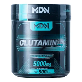Glutamina Mdn - 500 Gramos 100 Porciones Sabor Sin Sabor