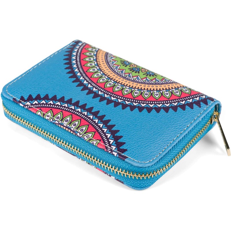 styleBREAKER 02040149 Women's Small Purse with Colourful Mandala Ornament Pattern,