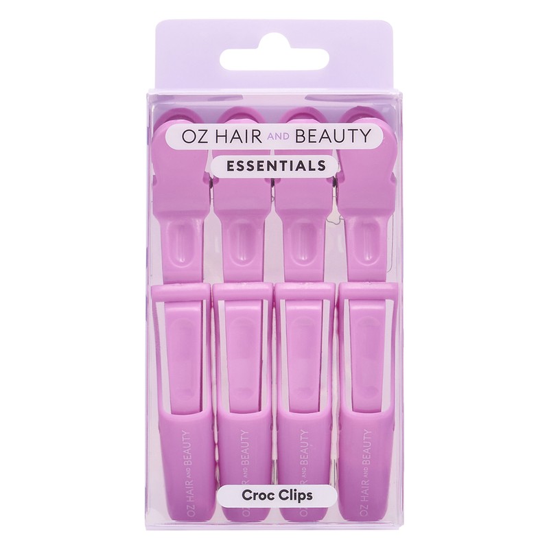 Oz Essentials Croc Clips - Purple