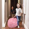 decalsweet Grande Bolsa Puff para Guardar Juguetes para Niños Niñas,