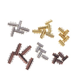 NUOBESTY 30pcs Multi-Strand Necklace Clasp Magnet Necklace Clasps Bracelet Connectors