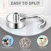 Niuknow 20Pack Heavy Duty Magnetic Hooks, 25 lbs Strong Neodymium