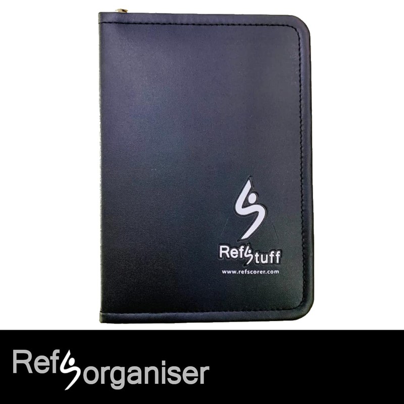 RefSorganiser – Football Soccer Referee Match Equipment Data Wallet Organiser