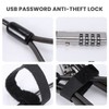 RESFNSE Security USB Password Anti-Theft Lock, Used for Anti Theft