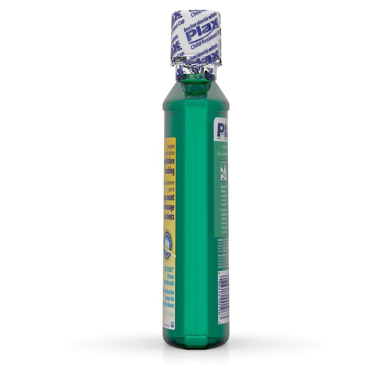 Plax Oral Rinse Mouthwash, Daily Mouth Rinse Designed Specifically for