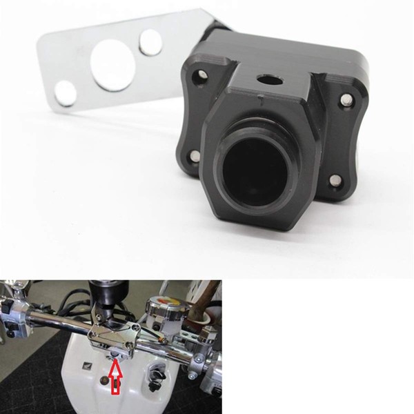 GIDIBII Handlebar Riser, Stand Post Clamp Riser for Honda Ruckus