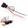 eMagTech 4Pcs Loudspeaker Adapter Plug Cable Compatible with Seat Altea,