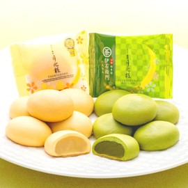 月化粧5個・伊右衛門月化粧4個まんじゅう9個詰合せ 和菓子 ギフト 人気 饅頭 餡 ギフト 詰め合わせ 大阪 お土産 お菓子 まんじゅう お取り寄せ