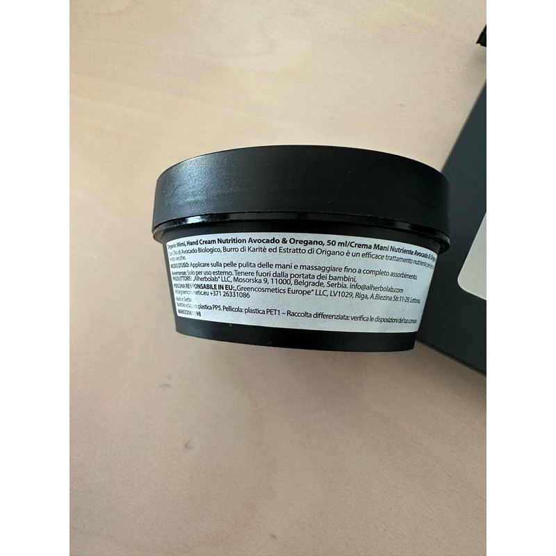 Avocado & Oregano pflegende Handcreme, 50 ml