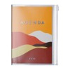 MARK'S 2024/2025 Pocket Diary A6 Vertical, Mountain // Orange: From
