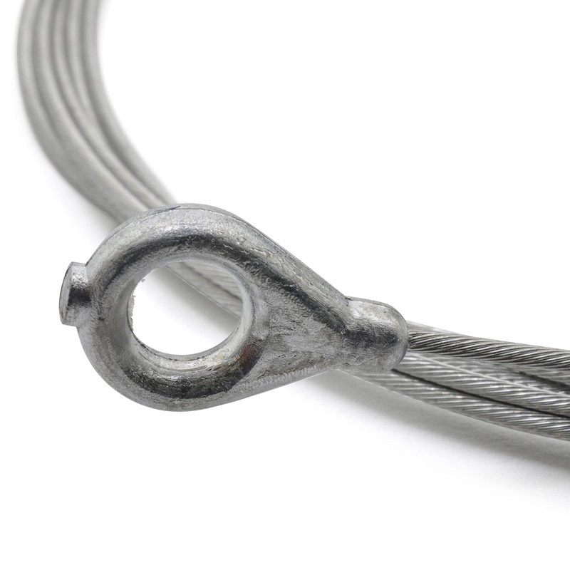 Easyboost Ø1.5mm Steel Cable Ø7mm Eyelet End Cap for Flexible