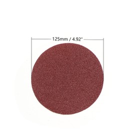 Utoolmart PSA Sanding Discs, 5-inch Self Stick Adhesive Back Sandpaper, 60 Grits No-Hole Aluminum Oxide Sanding Paper, for Random Orbital Sander, Wood, Metal Polishing, 5 Pcs