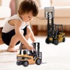 VGEBY Forklift Vehicle Toy, Forklift 1:50 Model Making Car Alloy