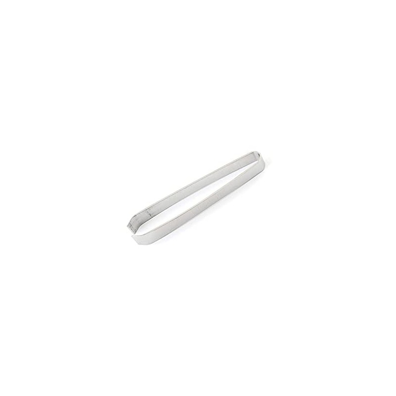 SK11 No.26 Stainless Steel Tweezers Wide Flat Mouth Total Length