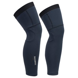 ROCKBROS Leg Warmer, Leg Cover, Fleece Lined, Cold Protection, Windproof, Thermal, Knee Warmer, Breathable, Stretchy, Anti-Slip, Sweat Absorbent, Quick Drying, Long, Cycling, Running, Bicycling, Sports, Outdoor, Men's, Women's, Unisex